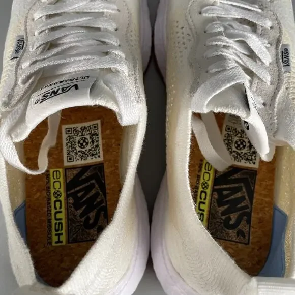 Vans UltraRange VR3 Women's Size 8 True White Athletic Sneakers Casual Shoes NEW